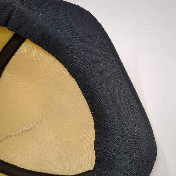 Sly Lumber Fairjax Mo Snapback 5 Panel Cap Black One Size YoungAn Hat Vintage - Picture 8 of 9